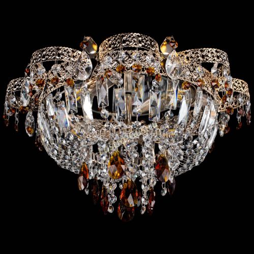 Люстра Камея Флора №4 чайная в Подольске Гусь Хрустальный