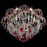 Люстра Камея Флора №4 красная в Подольске Люстра Камея Флора №4 красная в Подольске