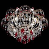 Люстра Камея Флора №4 красная в Подольске Люстра Камея Флора №4 красная в Подольске
