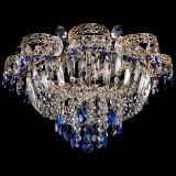 Люстра Камея Флора №4 синяя в Подольске