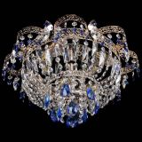 Люстра Камея Флора №4 синяя в Подольске