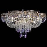 Люстра Камея Флора Журавлик №6 фиолетовая в Подольске