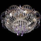 Люстра Камея Флора Журавлик №6 фиолетовая в Подольске