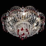 Люстра Камея Флора Журавлик №6 красная в Подольске