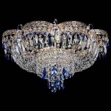 Люстра Камея Флора Журавлик №6 синяя в Подольске