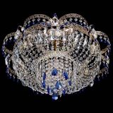 Люстра Камея Флора Журавлик №6 синяя в Подольске