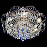 Люстра Камея Флора Журавлик №6 синяя в Подольске