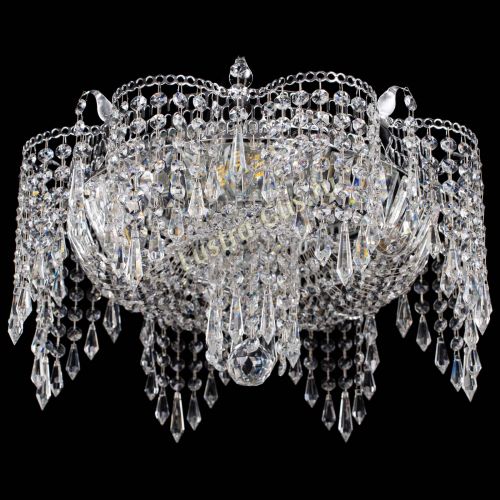 Люстра Камея лепестки в Подольске Гусь Хрустальный