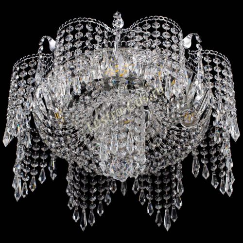 Люстра Камея лепестки в Подольске Гусь Хрустальный