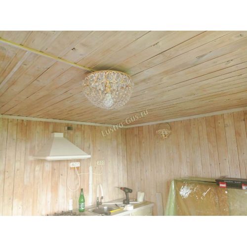 Люстра Капель №11 в Подольске Гусь Хрустальный