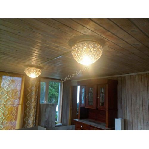 Люстра Капель №11 в Подольске Гусь Хрустальный