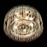 Люстра Капель оптикон №2 красная в Подольске