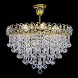 Люстра Капель Пирамида Шар 30 с подвесом под бронзу в Подольске