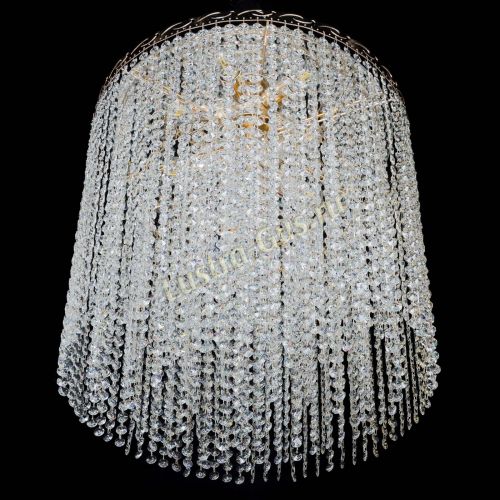 Люстра Капель цилиндр 5 ламп  в Подольске Гусь Хрустальный