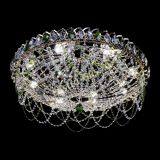 Люстра Каскад Ажур 700 мм зеленый в Подольске Люстра Каскад Ажур 700 мм зеленый в Подольске