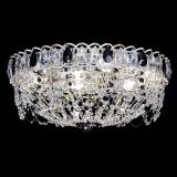 Люстра Каскад Ажур Черная белая в Подольске