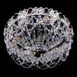 Люстра Каскад Ажур Черная белая в Подольске