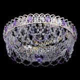 Люстра Каскад Ажур Фиолетовая белая в Подольске Люстра Каскад Ажур Фиолетовая белая в Подольске