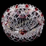 Люстра Каскад Ажур Красная белая в Подольске Люстра Каскад Ажур Красная белая в Подольске