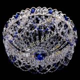 Люстра Каскад Ажур Синяя белая в Подольске Люстра Каскад Ажур Синяя белая в Подольске