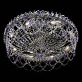 Люстра Каскад Ажур 700 мм фиолетовый в Подольске Люстра Каскад Ажур 700 мм фиолетовый в Подольске