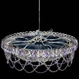 Люстра Каскад Ажур 700 мм фиолетовый в Подольске Люстра Каскад Ажур 700 мм фиолетовый в Подольске