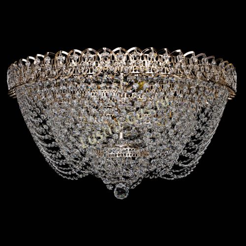 Люстра Каскад Роза в Подольске Гусь Хрустальный