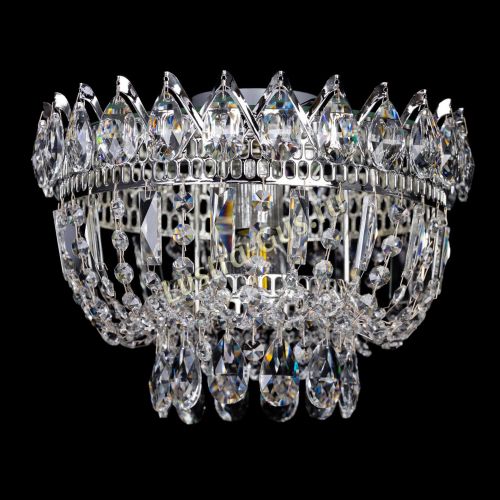 Люстра Катерина Корона журавлик - 1 лампа  в Подольске Гусь Хрустальный