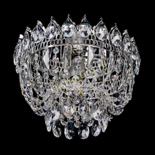 Люстра Катерина Корона журавлик - 1 лампа  в Подольске Гусь Хрустальный