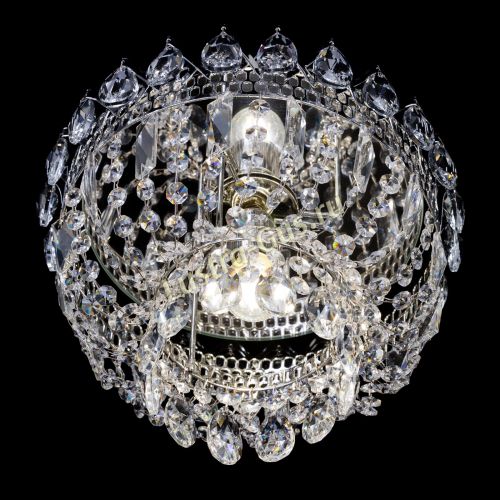 Люстра Катерина Корона журавлик - 1 лампа  в Подольске Гусь Хрустальный