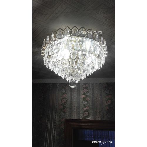 Люстра Катерина пирамида Журавлик в Подольске Гусь Хрустальный