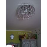 Люстра Катерина шар розовая в Подольске Люстра Катерина шар розовая в Подольске