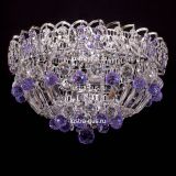 Люстра Катерина шар сиреневая в Подольске