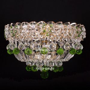 Люстра Катерина шар зеленая в Подольске отзыв и фото покупателя