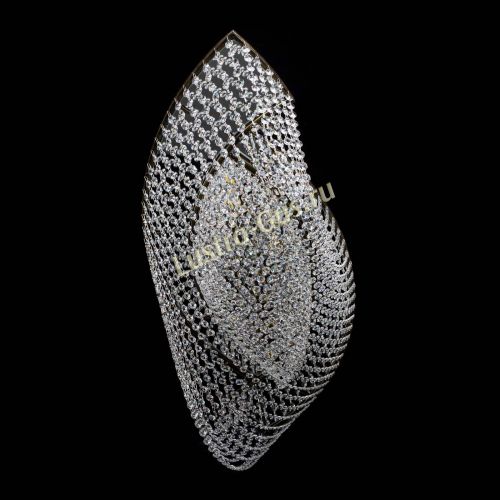 Люстра Хрустальная Волна под бронзу в Подольске Гусь Хрустальный