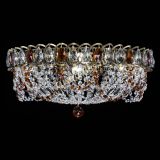 Люстра Хрустальный Каскад Ажур под бронзу Чайная в Подольске