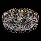 Люстра Хрустальный Каскад Ажур под бронзу Чайная в Подольске