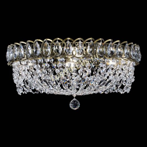 Люстра Хрустальный Каскад Ажур под бронзу в Подольске Гусь Хрустальный