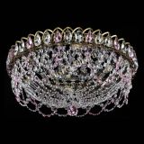 Люстра Хрустальный Каскад Ажур под бронзу Розовая в Подольске Люстра Хрустальный Каскад Ажур под бронзу Розовая в Подольске