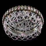 Люстра Хрустальный Каскад Ажур под бронзу Розовая в Подольске Люстра Хрустальный Каскад Ажур под бронзу Розовая в Подольске