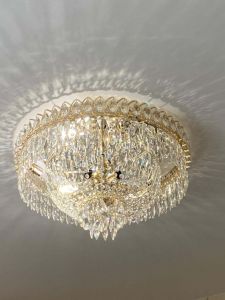 Люстра Хрустальный Каскад Перо в Подольске отзыв и фото покупателя