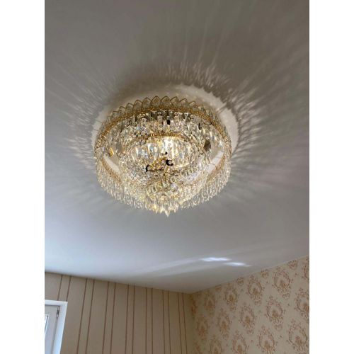 Люстра Хрустальный Каскад Перо в Подольске Гусь Хрустальный