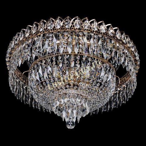 Люстра Хрустальный Каскад Перо в Подольске Гусь Хрустальный