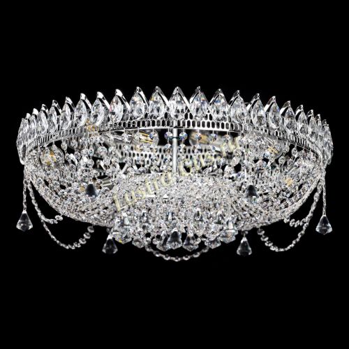 Люстра Кольцо Галактика 600 мм в Подольске Гусь Хрустальный