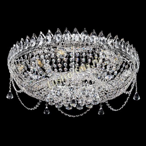 Люстра Кольцо Галактика 600 мм в Подольске Гусь Хрустальный