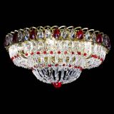 Люстра Кольцо Классика Пластинка красная под бронзу в Подольске