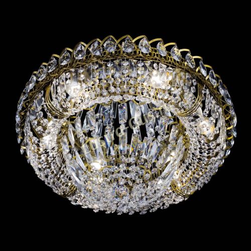 Люстра Кольцо Классика Пластинка под бронзу в Подольске Гусь Хрустальный