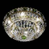 Люстра Кольцо Классика Пластинка зеленая под бронзу в Подольске