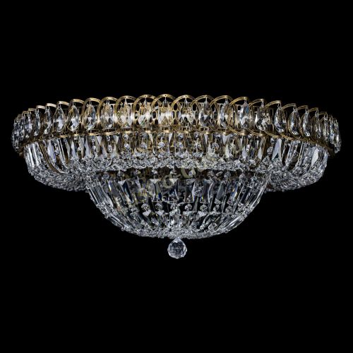 Люстра Кольцо Классика Пластинка под бронзу в Подольске Гусь Хрустальный