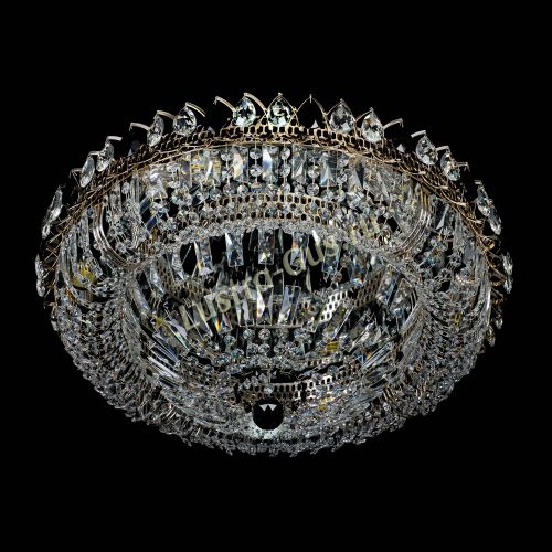 Люстра Кольцо Классика Пластинка черная в Подольске Гусь Хрустальный